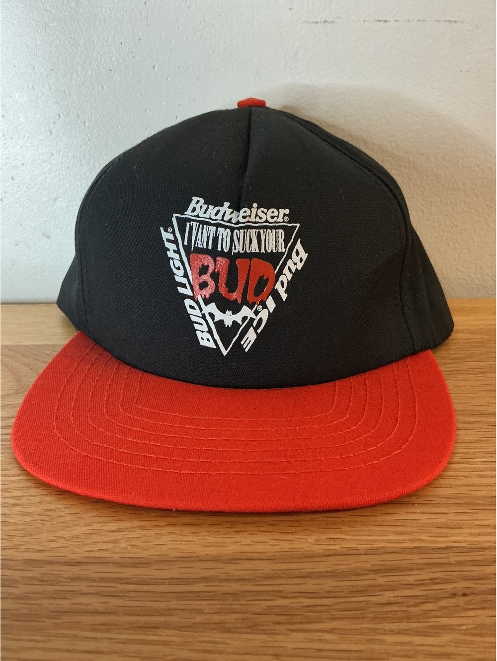 Vintage Budweiser Hat “I Vant to Suck your Bud”